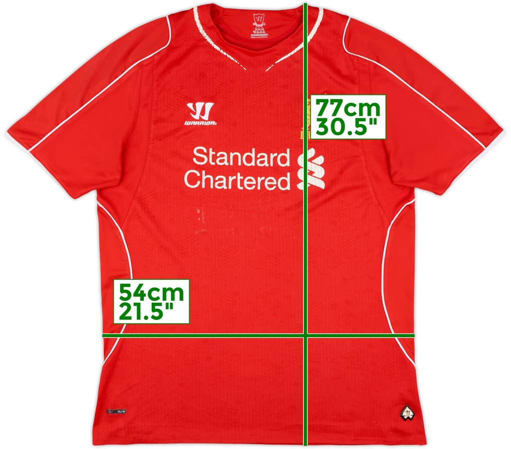 2014-15 Liverpool Home Shirt - 5/10 - (XL)