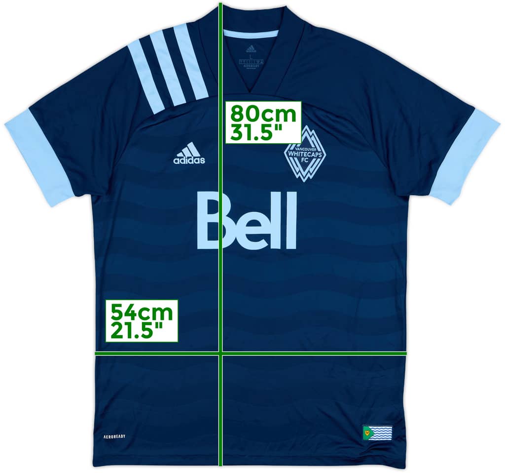 2020-21 Vancouver Whitecaps Away Shirt - 10/10 - (L)