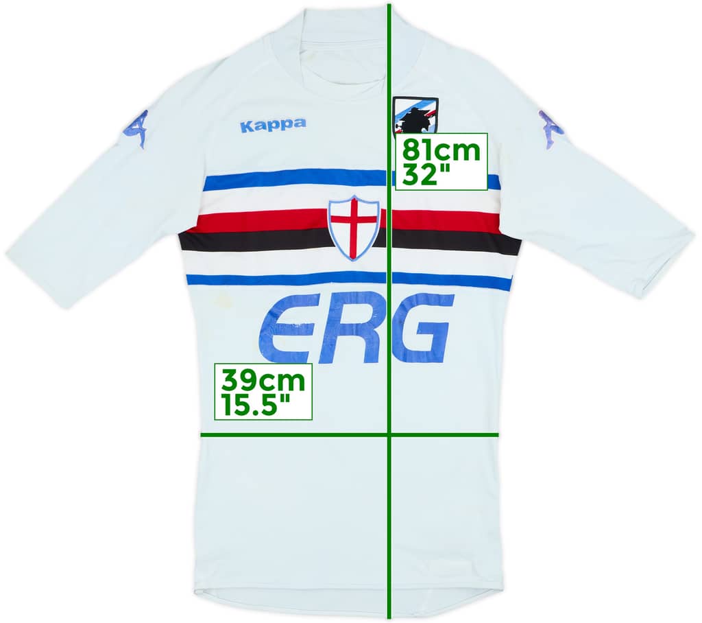 2004-05 Sampdoria Away Shirt - 5/10 - (XL)