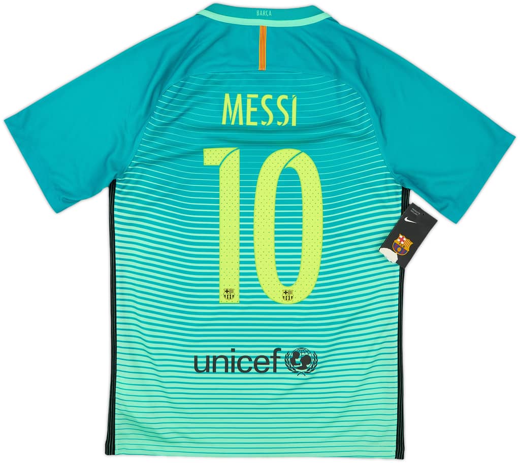 2016-17 Barcelona Third Shirt Messi #10 (S)