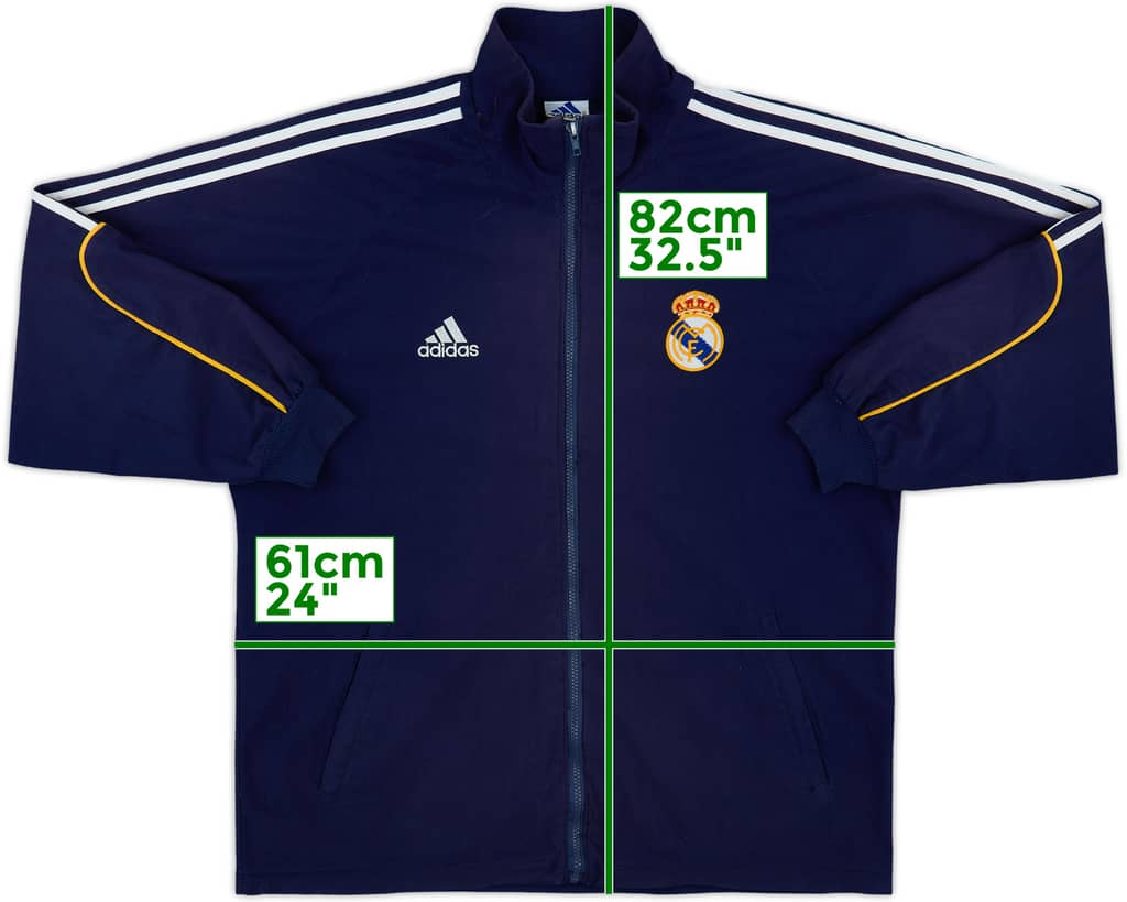 1999-00 Real Madrid adidas Track Jacket - 7/10 - (XL)