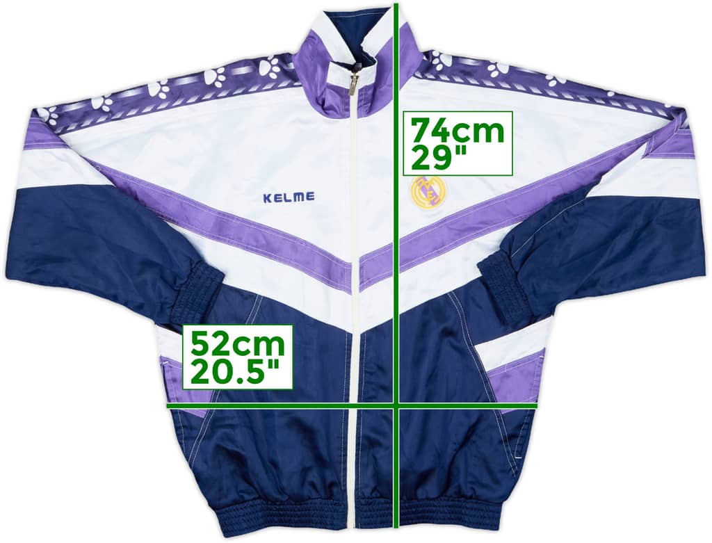1994-96 Real Madrid Kelme Track Jacket - 10/10 - (XL)