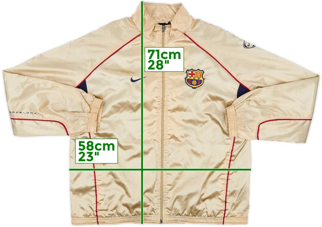 2001-02 Barcelona Nike Track Jacket - 5/10 - (M)
