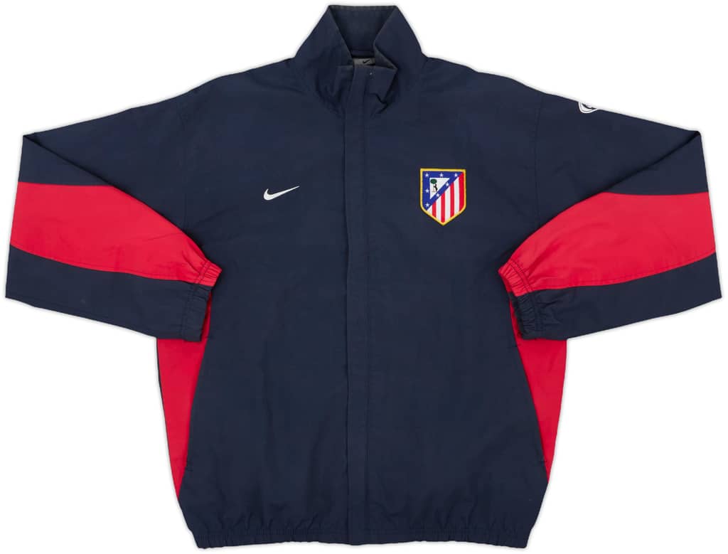 2003-04 Atletico Madrid Nike Track Jacket - 8/10 - (M)
