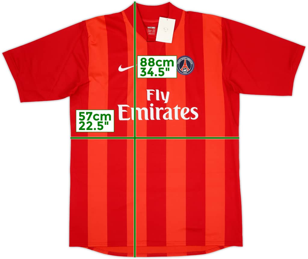 2007-08 Paris Saint Germain Player Issue GK S/S Shirt (XL)