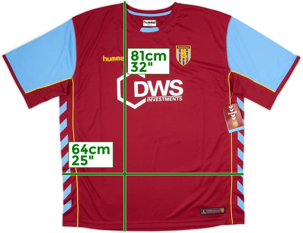 Camiseta de local de Aston Villa 2005-06 (XL)