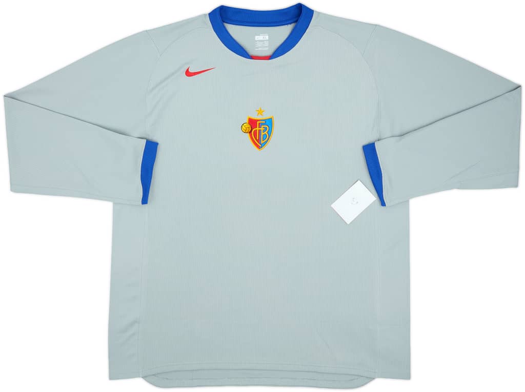 2007-08 FC Basel Player Issue Away L/S Shirt (XL)