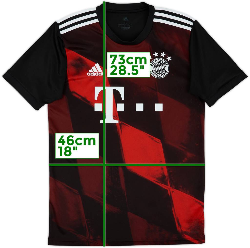 2020-21 Bayern Munich Third Shirt - 8/10 - (S)