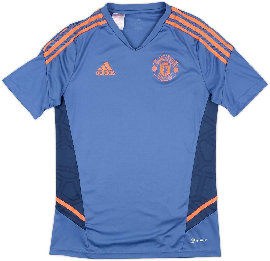 2022-23 Manchester United adidas Training Shirt - 9/10 - (XL.Boys)