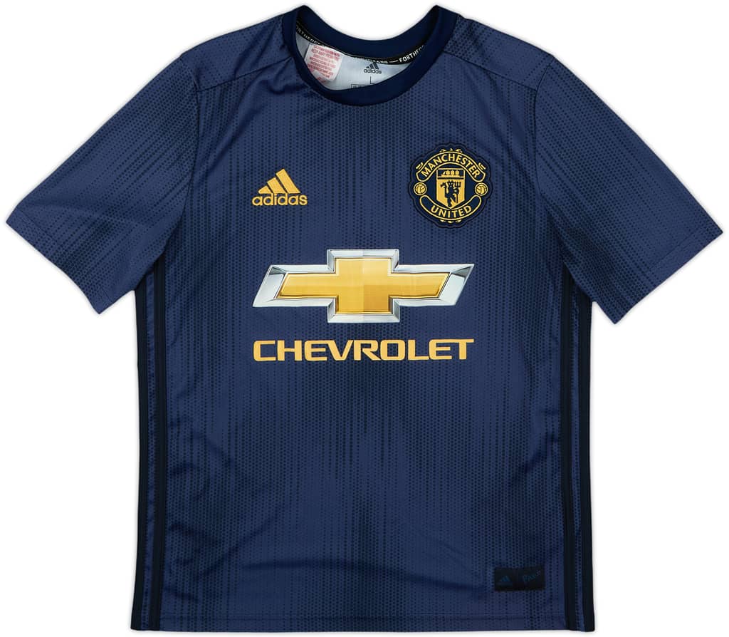 2018-19 Manchester United Third Shirt - 9/10 - (L.Boys)