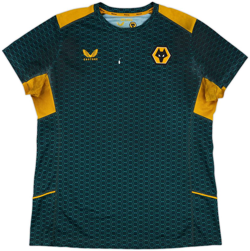 2021-22 Wolves Castore Training Shirt - 5/10 - (Women's XXL)