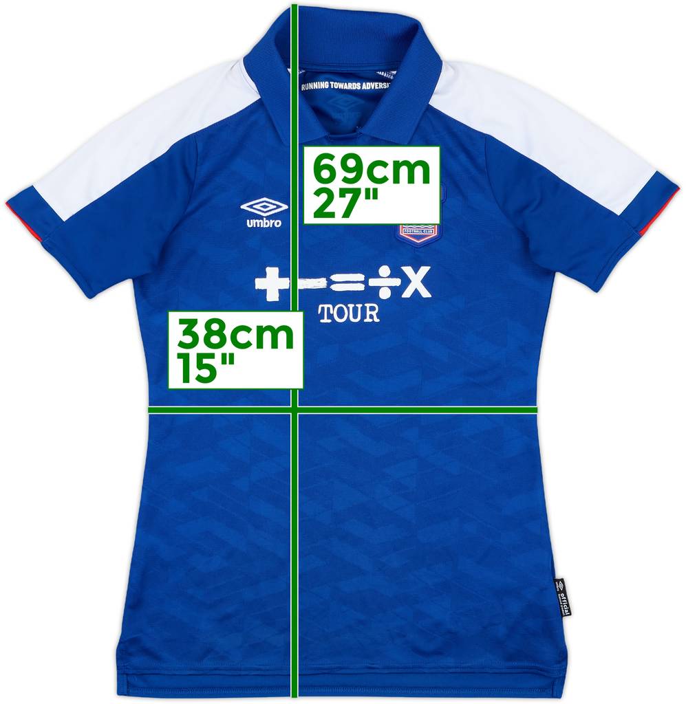 2023-24 Ipswich Town Home Shirt - 8/10 - (Women's S)