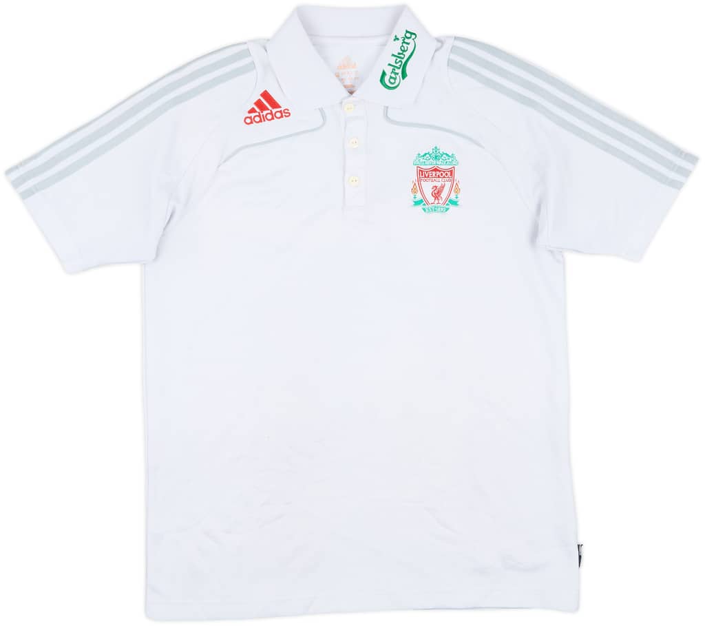 2008-09 Liverpool adidas Polo Shirt - 5/10 - (M)