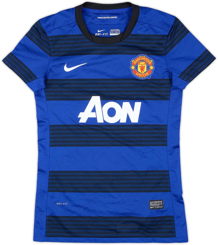 2011-13 Manchester United Away Shirt - 7/10 - (Women's XS)