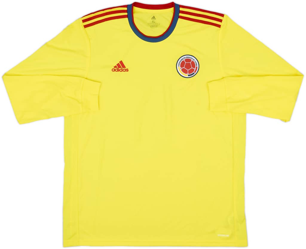 2020-22 Colombia Home L/S Shirt - 9/10 - (XL)