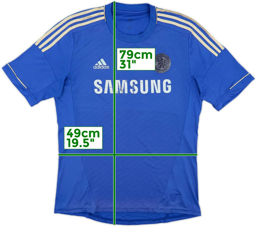 2012-13 Chelsea Home Shirt - 3/10 - (L)