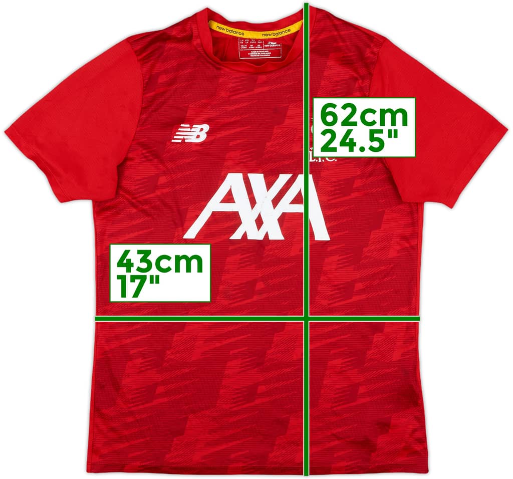 2018-19 Liverpool New Balance Training Shirt - 6/10 - (XL.Boys)