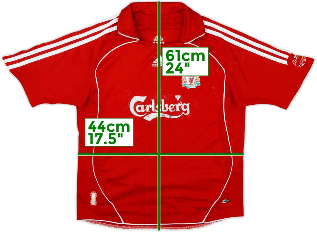 2006-08 Liverpool Home Shirt - 4/10 - (M.Boys)