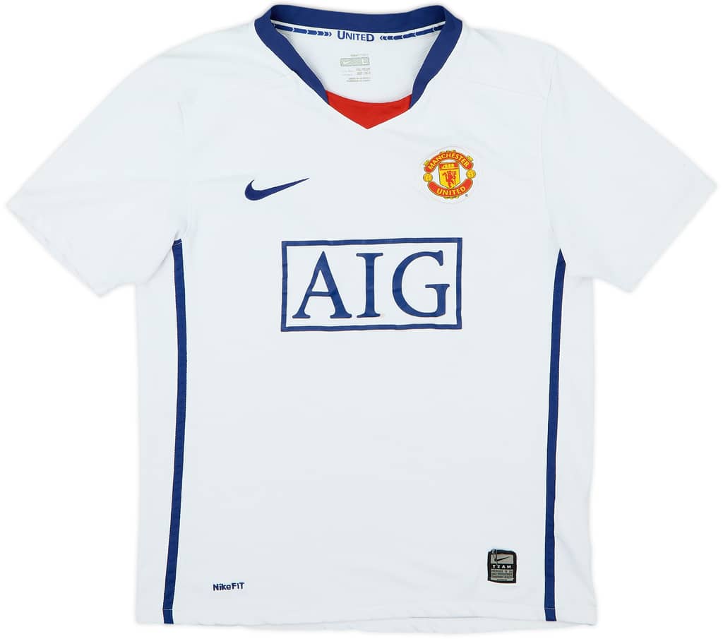 2008-10 Manchester United Away Shirt - 5/10 - (L.Boys)