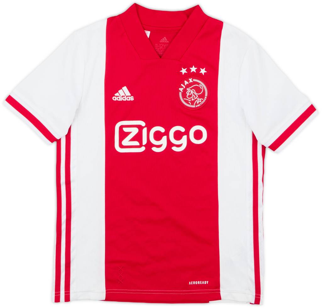 2020-21 Ajax Home Shirt - 7/10 - (M.Boys)
