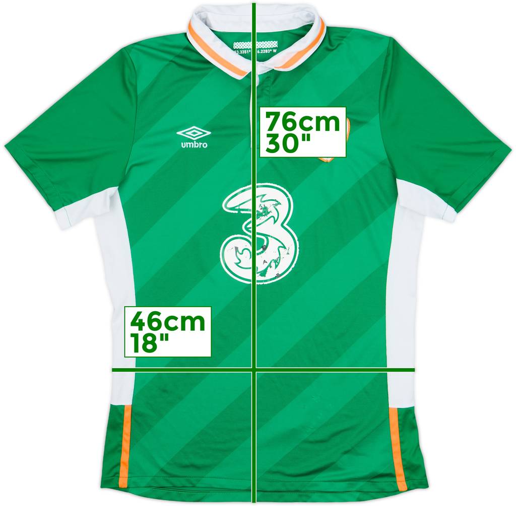 2016-17 Ireland Home Shirt - 5/10 - (M)
