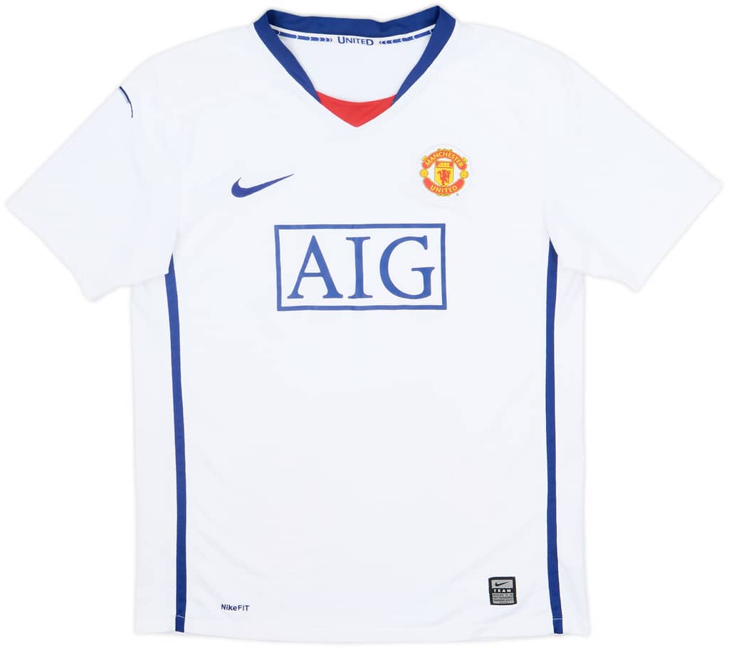 2008-10 Manchester United Away Shirt - 5/10 - (XL.Boys)