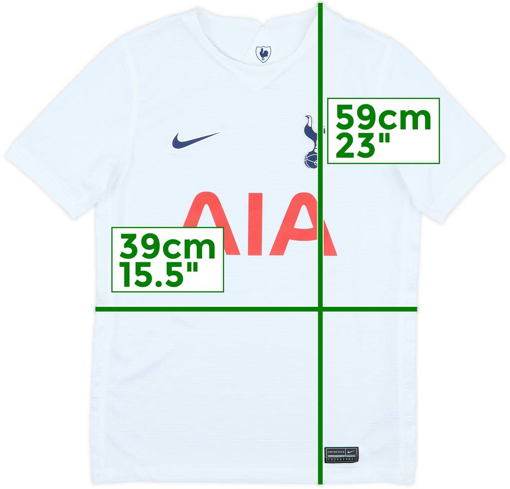 2021-22 Tottenham Home Shirt - 8/10 - (M.Boys)