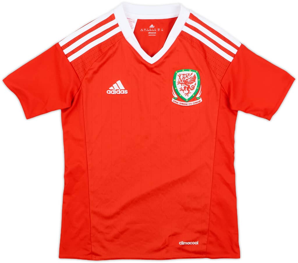 2016-17 Wales Home Shirt - 10/10 - (S.Boys)