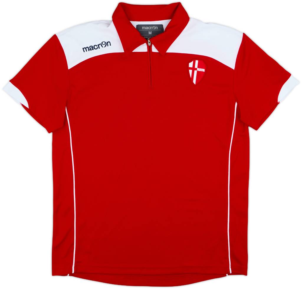 2007-08 Padova Macron 1/4 Zip Polo Shirt - 7/10 - (M)
