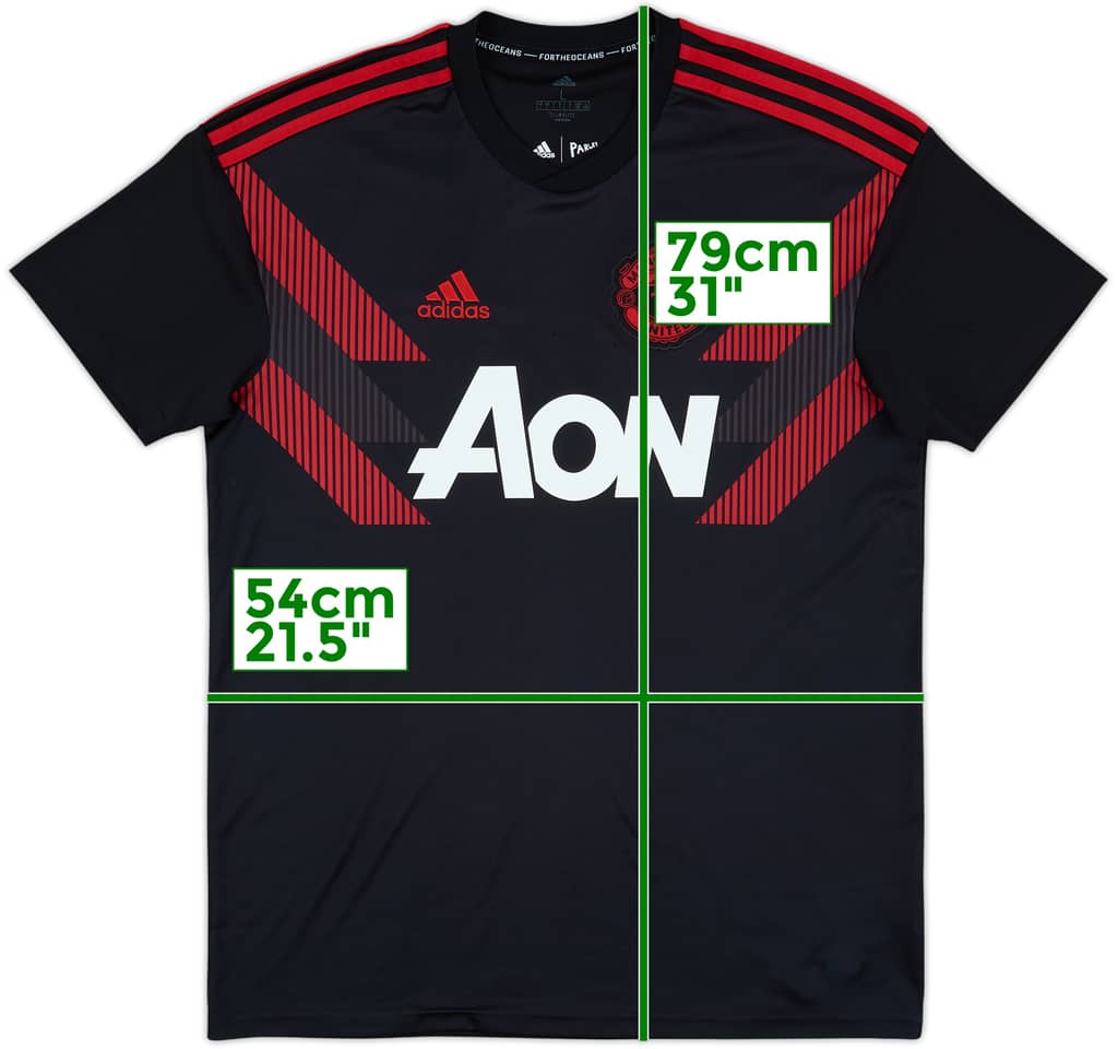 2018-19 Manchester United adidas Training Shirt - 4/10 - (L)