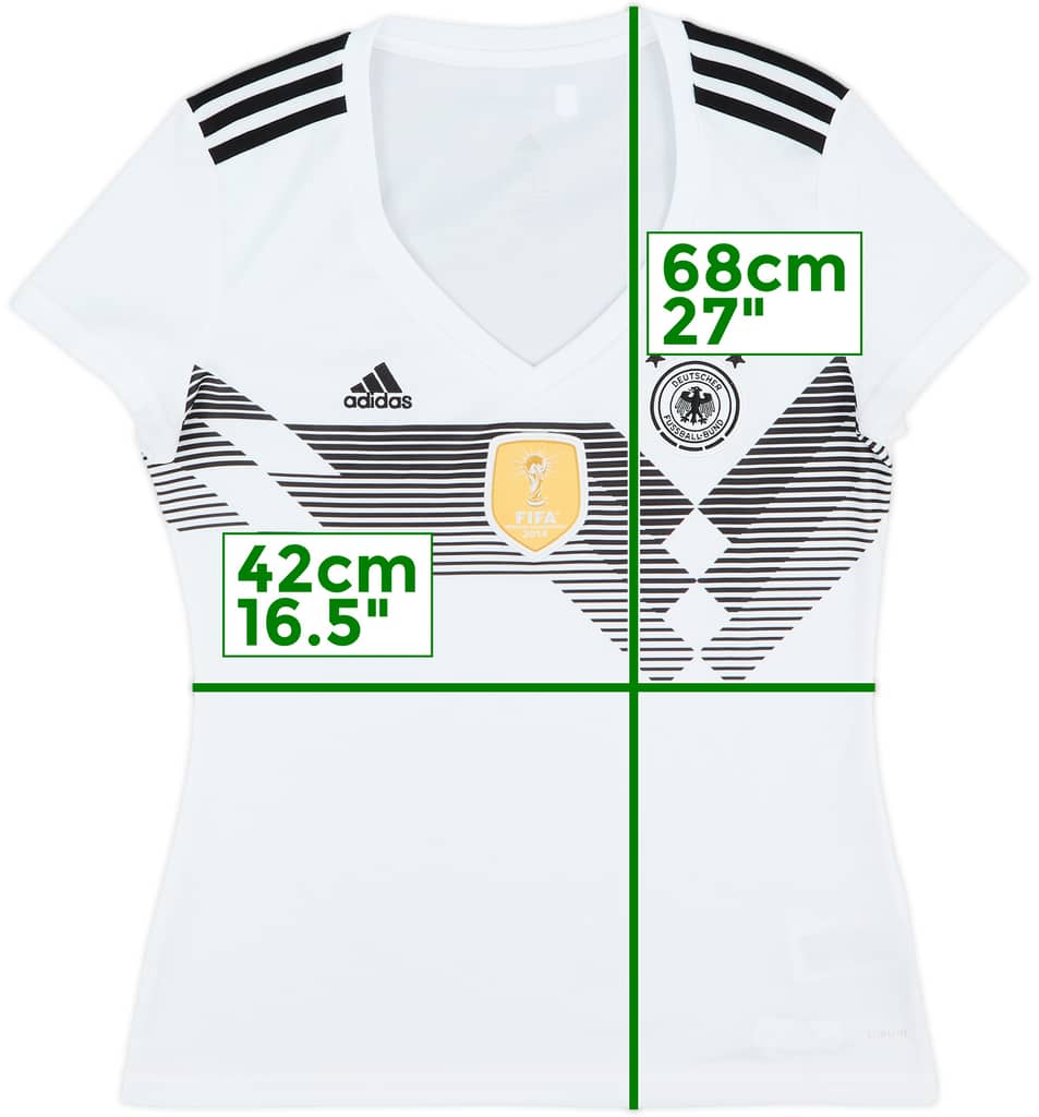 2018-19 Germany Home Shirt - 8/10 - (Women's L)