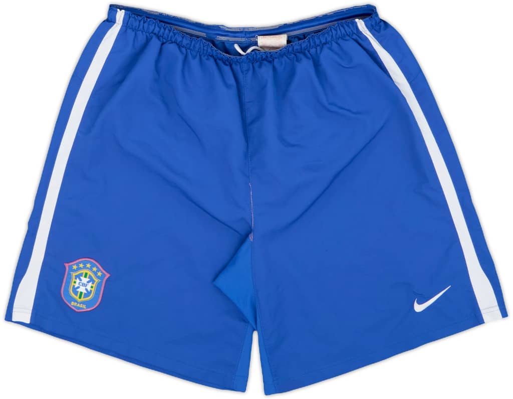 2006-08 Brazil Home Shorts - 5/10 - (L)