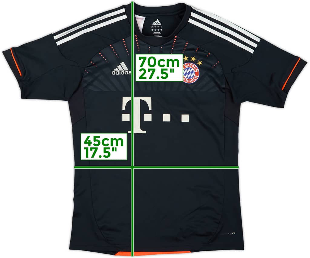 2012-13 Bayern Munich Third Shirt - 9/10 - (XL.Boys)