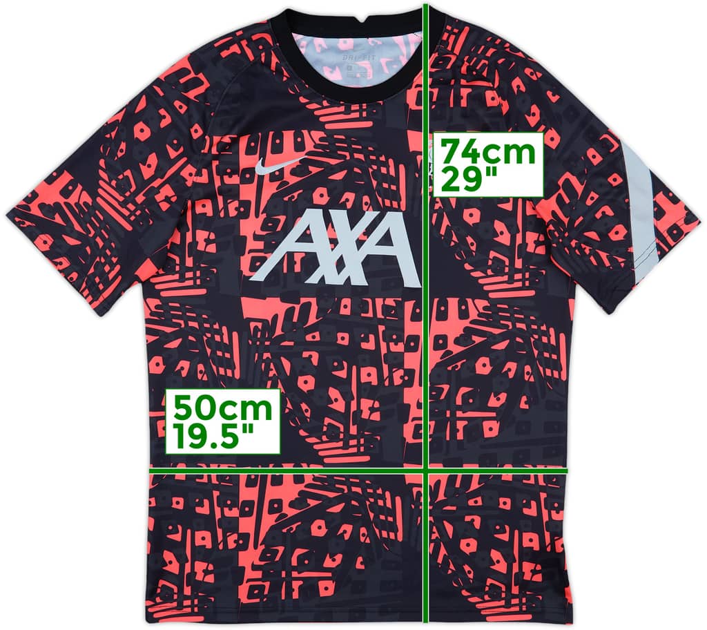 2020-21 Liverpool Nike Training Shirt - 10/10 - (L)