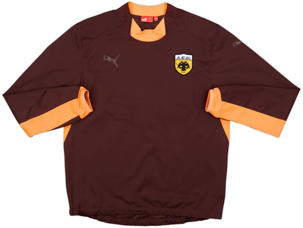 2008-09 AEK Athens Puma Drill Top - 5/10 - (M)