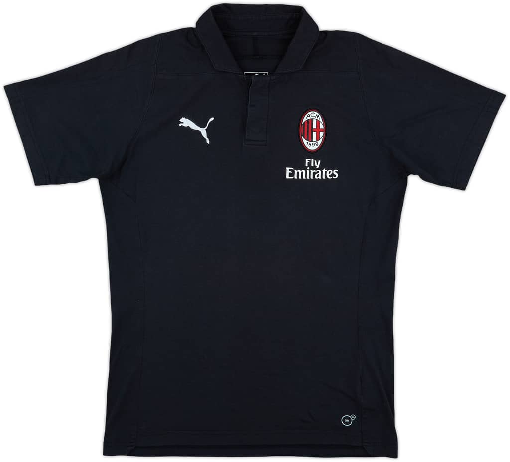 2018-19 AC Milan Puma Polo Shirt - 8/10 - (M)