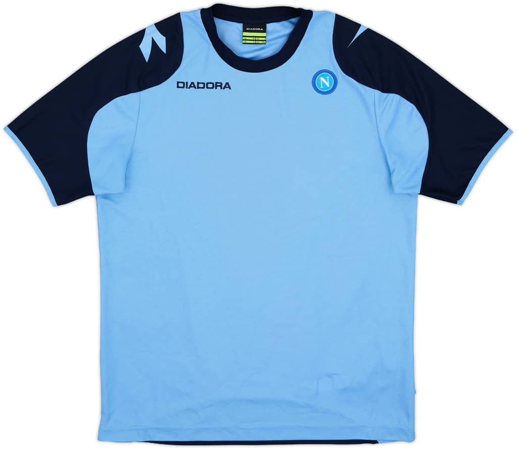 2008-09 Napoli Diadora Training Shirt - 8/10 - (S)