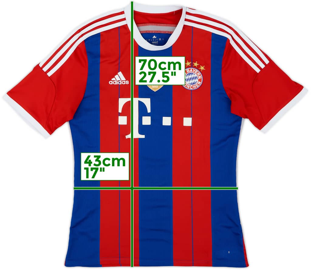 2014-15 Bayern Munich Home Shirt - 4/10 - (M)