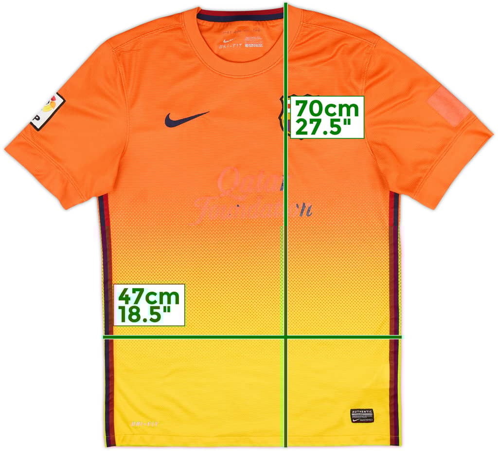2012-13 Barcelona Away Shirt - 4/10 - (S)
