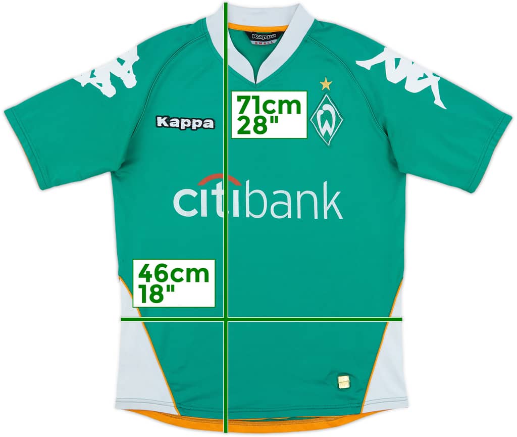 2007-08 Werder Bremen Home Shirt - 6/10 - (S)