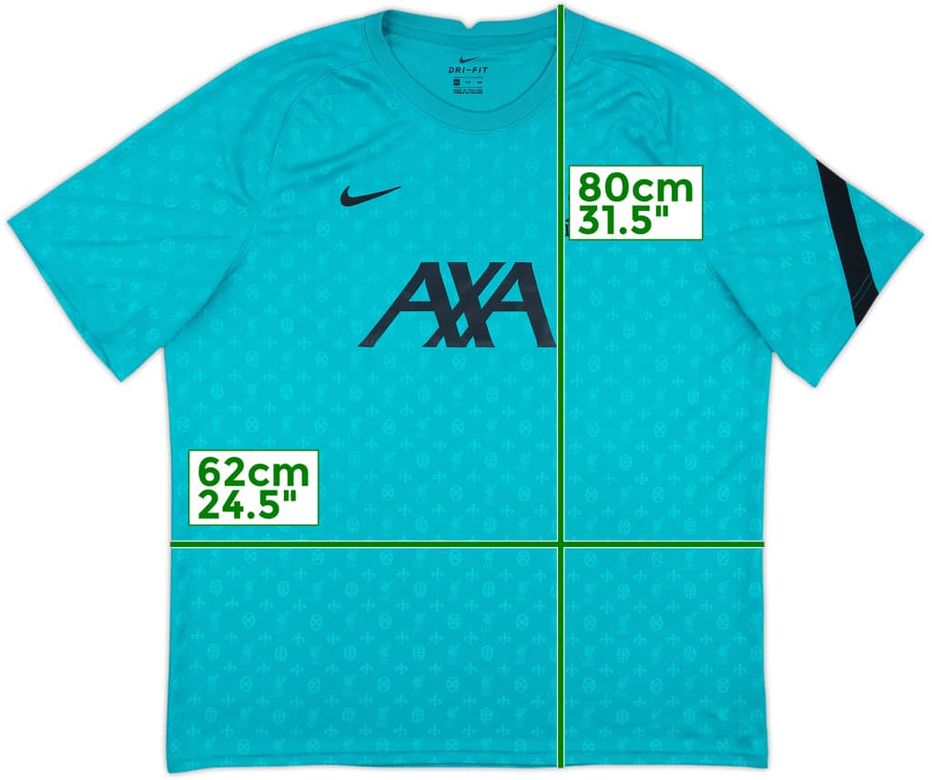 2020-21 Liverpool Nike Training Shirt - 10/10 - (XXL)