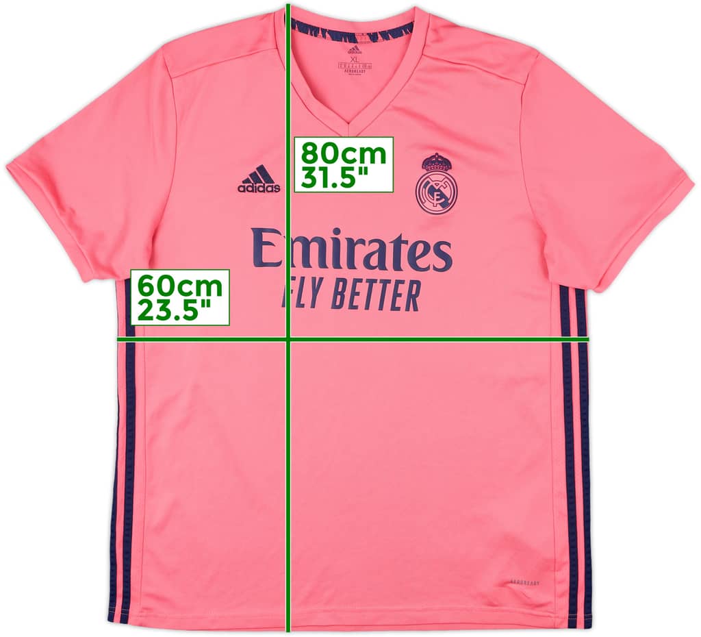 2020-21 Real Madrid Away Shirt - 9/10 - (XL)