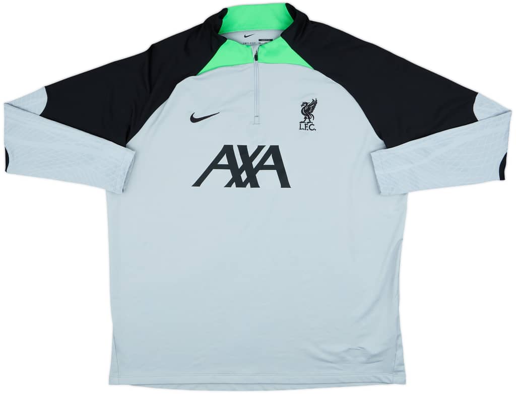 2023-24 Liverpool Nike 1/4 Zip Training Top - 8/10 - (XXL)