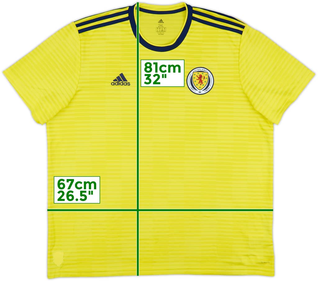 2017-18 Scotland Away Shirt - 9/10 - (XXL)