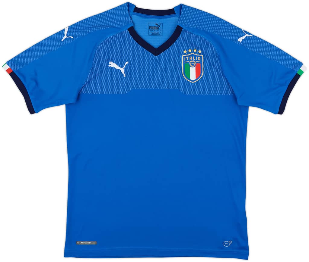 2018-19 Italy Home Shirt - 10/10 - (M)