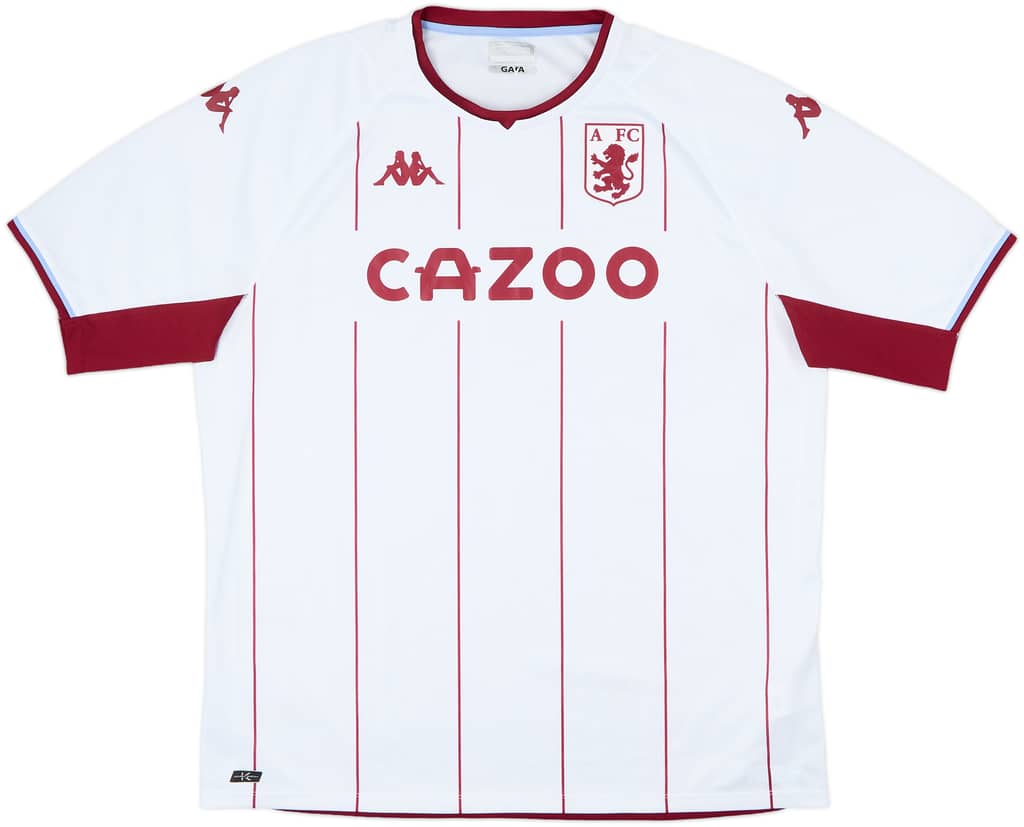 2021-22 Aston Villa Away Shirt - 6/10 - (XXL)