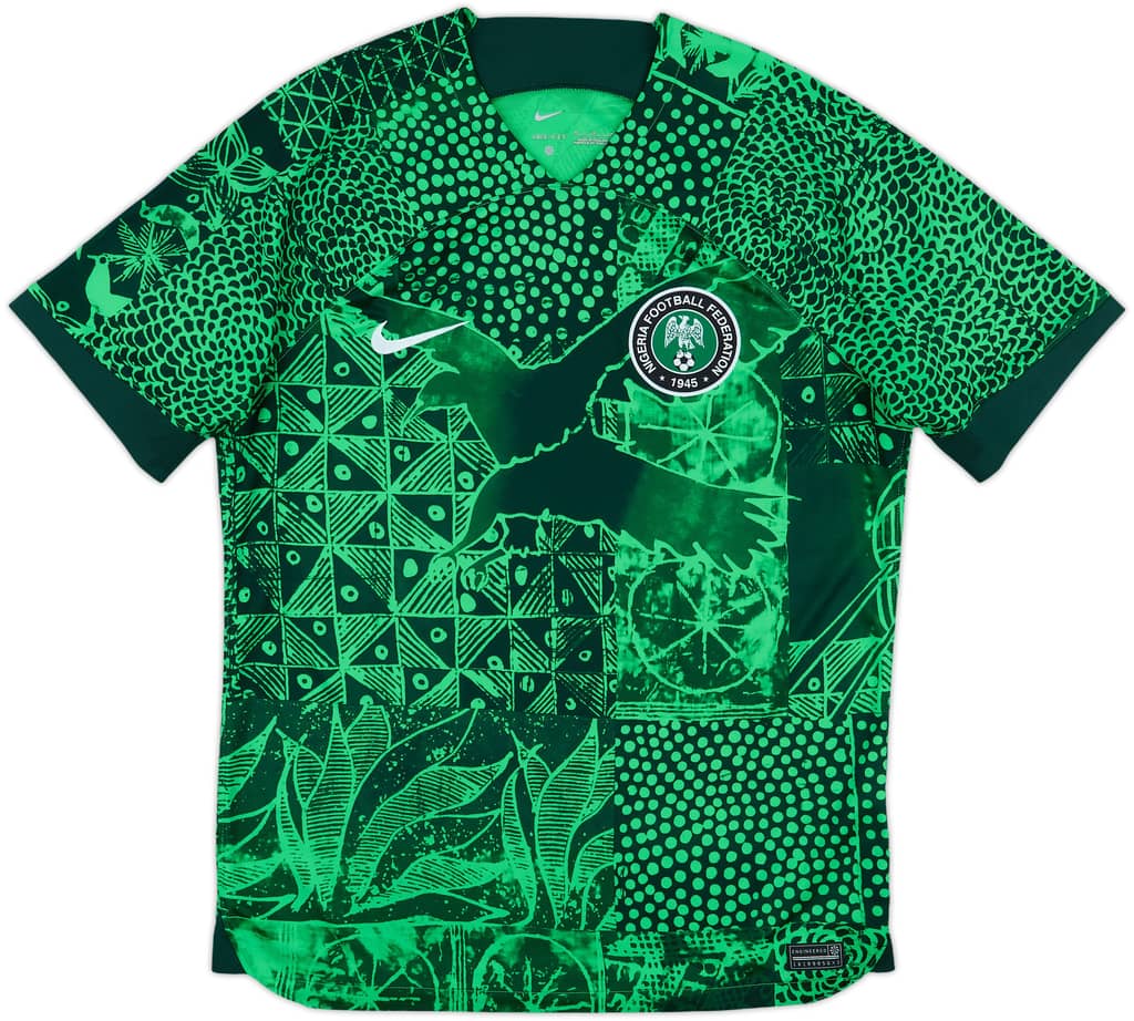 2022-24 Nigeria Home Shirt - 10/10 - (M)