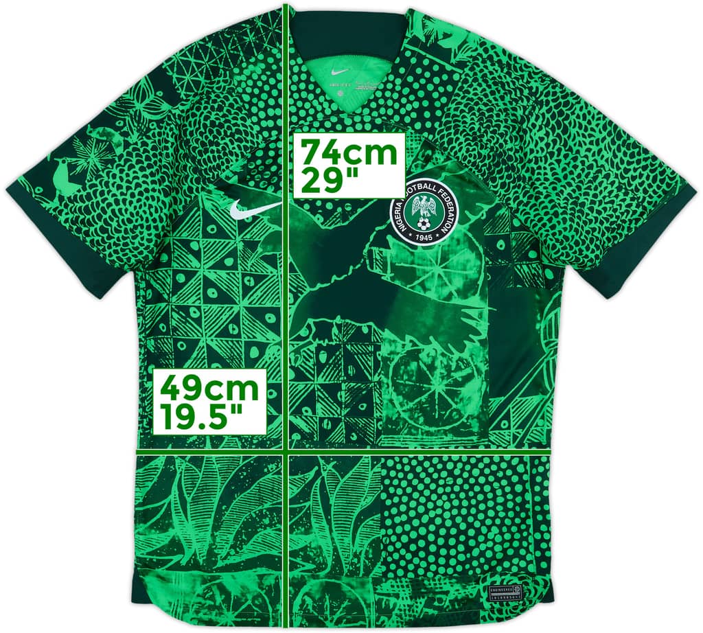 2022-24 Nigeria Home Shirt - 10/10 - (M)