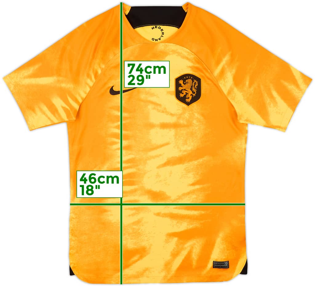 2022-23 Netherlands Home Shirt - 10/10 - (S)