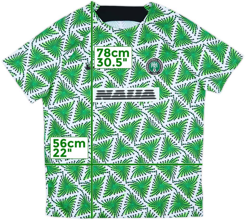 2022-23 Nigeria Nike Training Shirt - 10/10 - (XL)